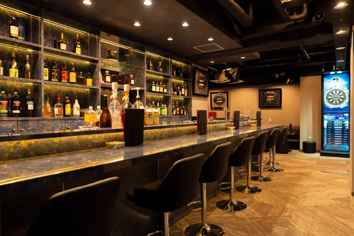 BAR bise店内写真